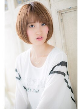 モッズ ヘア 福岡姪浜店(mod's hair) 顔を包むサラツヤボブ