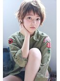 Aimee マッシュボブ×アッシュオリーブ