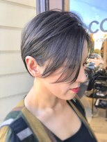 ヘア メイク ココ(hair make coco)&nbsp;クールショート×ダークグレージュ