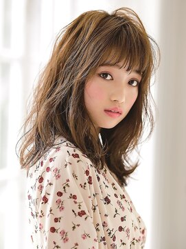 アグ ヘアー ローラ 外旭川店(Agu hair laura) 外国人風のゆるふわモテバニラベージュ