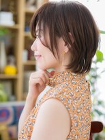 カバーヘア ブリス 戸田公園西口店(COVER HAIR bliss)&nbsp;★好感♪大人かわいい斜めバングの小顔ワンサイドショート★5