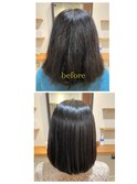 煌水ストレートスタイル Before After