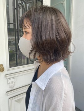 インビテーション(invitation) 【invitation】透明感カラー外ハネボブ