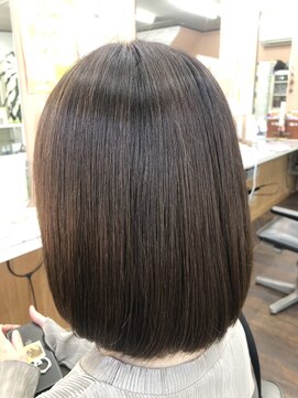 美容室 夢追い人 髪質改善ボブカット