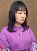 あいみょん風/顔周りが可愛いお洒落姫カット/ぱっつん前髪