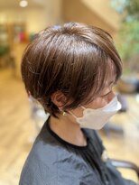 ヘアースペース アモール(Hair Space Amor)&nbsp;ブラウン×ショートボブ