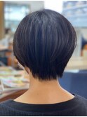 フェミニンショート~ひし形シルエット~
