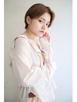 ブゾン(buZon)&nbsp;【buZonブゾン】大人ショート×艶感ベージュ