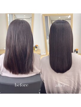リアン 四条大宮店(Lien) 『髪質改善』ストレートエステ（縮毛矯正）（リタッチ可）