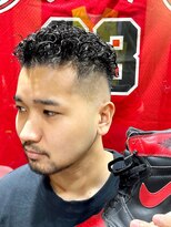 ヒロギンザバーバーショップ 大宮店(HIRO GINZA BARBER SHOP)&nbsp;スラムダンク　宮城リョータ　パーマ