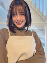 コート 表参道(Cote)&nbsp;くびレイヤーハッシュカットイメチェン似合わせカットフルバング