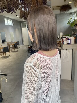 ミント(mint) 【絶妙なくすみ感!赤みゼロなオリーブグレージュ◎】