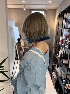 サンド 池袋(sand) ブリーチ/デザインカラー/池袋