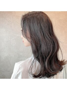 イーラヘアー(ERA HAIR) くびれ+韓国風巻きココアブラウンカラー大人キレイスタイル