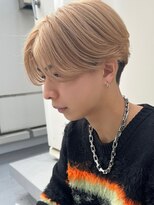 リコ ヘアアンドリラクゼーション 名駅店(LICO HAIR＆RELAXATION)&nbsp;メンズミルクティベージュカラー　名古屋駅/名駅/メンズカラー