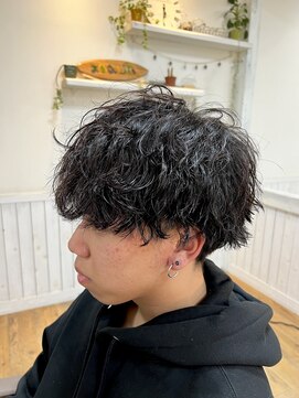 コクア ヘアーデザイン(kokua hair design) 波打ち波巻きツイストスパイラルのミックス巻き