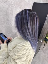 スキル 水戸(SKILL)&nbsp;ハイライト/ニュアンスカラー/ブルーパープルブラック