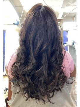 スマイロンナイロン ヘアー(smile on nylon hair) 巻き髪スタイル