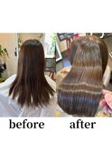 髪質改善カラーエステ