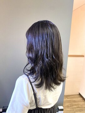 ココカラヘアー ニコ(cococara hair nico) ブリーチ/ハイトーン/ダブルカラー/ブルー/パープル