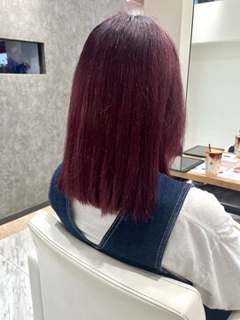 コーゾーギンザ 上野御徒町店(KOZO GINZA) カシスカラー/チェリーレッド/ダブルカラー