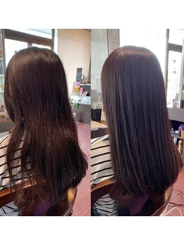 白髪やダメージだけでなくクセが出てくるエイジング毛をパーソナルカウンセリングで解決◎育毛促進！