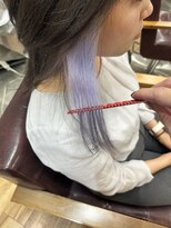 セシルヘアー なんば店(Cecil hair)&nbsp;ホワイトブルーバイオレット