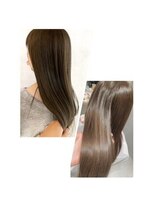 アイディール(:ideal)&nbsp;20代30代☆ダメージレスに、酸熱トリートメント×透明感カラー2