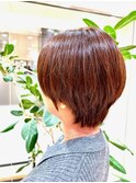 ナチュラルショートボブ