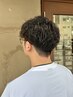 【メンズ限定◆ご新規様】　カット+スパイラル/ツイストパーマ　￥10200