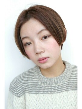 エミル 国分寺(emile) センターパートのマニッシュショート【国分寺】