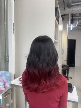 アライブ ハラジュク(ALIVE harajuku) 【ALIVE yu-ki 自然な繋がりのグラデーションカラー】