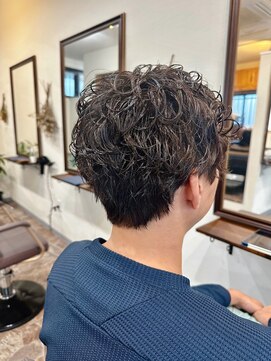 ダブ(DAB) 【メンズパーマ】ニュアンスパーマ 栃木 宇都宮 鹿沼 日光 小山