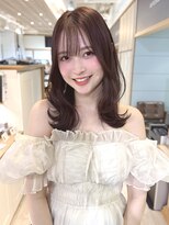 プラグ バイ ネオリーブ(plug by neolive)&nbsp;チェリーブラウン×髪質改善[髪質改善/縮毛矯正/韓国]