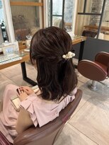 ネオリーブルカ 御茶ノ水店(Neolive Luca)&nbsp;ハーフアップ