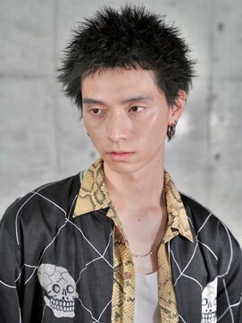 クロムトウキョウ ザ バーバー 新宿本店(CHROM TOKYO the Barber) スパイキーショート