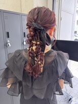 リノート バイ エゴル 名古屋(LINOET by ENGOL)&nbsp;ヘアアレンジ/お呼ばれヘアセット/名古屋ヘアセット/ヘアセット