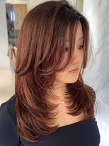 アンジュール 荒田店(UNJOUR.)&nbsp;髪質改善/ミルクティー/韓国風/レイヤーカット/縮毛矯正