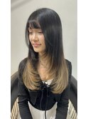 小顔ヘア