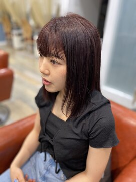 カザック(kazak) 秋カラー×チェリーレッド