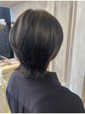 福山美容室Caaryウルフレイヤーくびれレイヤー20代30代40代