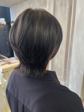キャアリー(Caary) 福山美容室Caaryウルフレイヤーくびれレイヤー20代30代40代