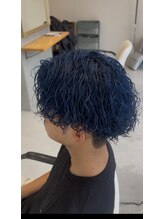 ダブネーション(DUB nation)&nbsp;メンズブリーチオンカラー＋ケアムーブパーマ