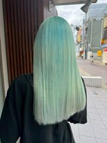 ブリッツ レボ(BLITZ-REVO)&nbsp;着物ヘア/ダークアッシュ/ミディアムレイヤーカット/柏駅