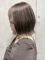 ルノン(LUNON)&nbsp;黒髪クラゲヘアーオリーブグレー小顔ココアベージュ