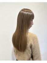 ヘアースタジオ ゼン カロン(Hair studio Zen kalon)&nbsp;髪質改善/レイヤーカット/地毛ハイライト/ミルクベージュ
