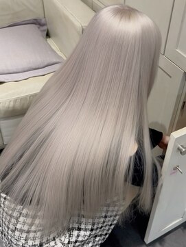 ベレーザ 渋谷(BELEZA) 18600_シルバーアッシュミルクティーベージュホワイトブロンド