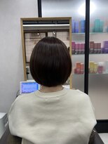 ミラバイケンジ 藤沢(Mira by KENJE) ワンホンレイヤー/ミルクティーブロンド/ダークブルー/藤沢