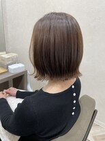 ソリル(solire) 切りっぱなしショートボブ