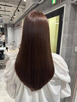 ルイス(L'wis)&nbsp;流れないトリートメントで髪質改善、ブラウン、柔らかい雰囲気